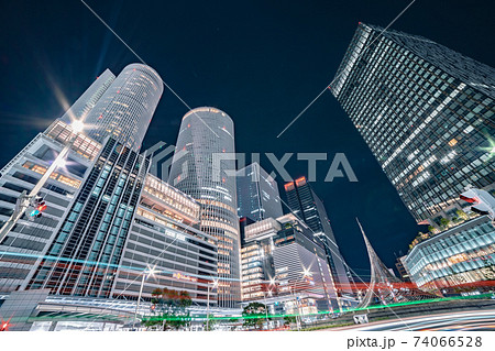 名古屋駅　夜景 74066528