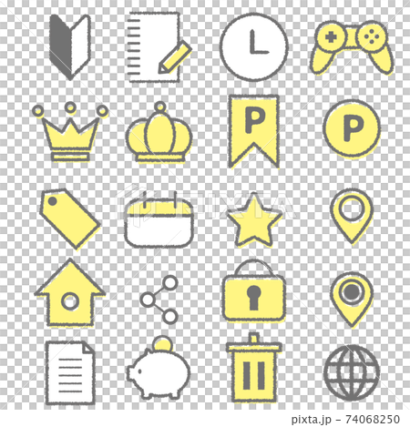 Web icon set 2 colors Web icon set 2 colors 74068250