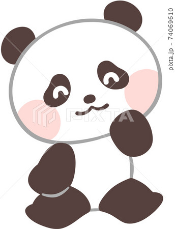 パンダのキャラクター 74069610