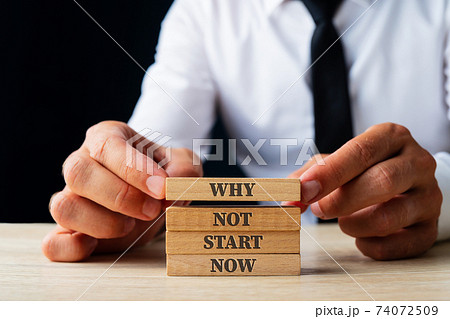 Why not start now sign Why not start now sign 74072509