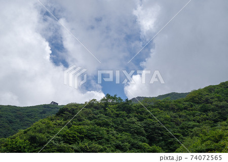 大山登山、ユートピアコースの景色（2020年8月） 74072565