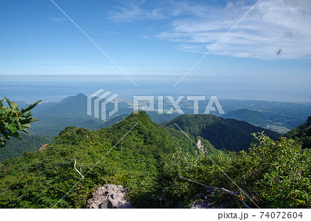 大山登山、ユートピアコースの景色(2020年8月) 大山登山、ユートピアコースの景色(2020年8月) 74072604