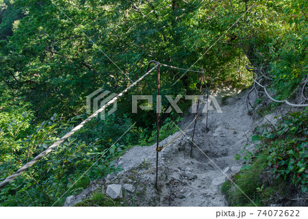 大山登山、ユートピアコースの景色（2020年8月） 74072622
