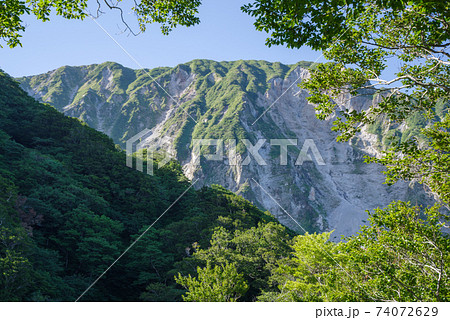 大山登山、ユートピアコースの景色（2020年8月） 74072629