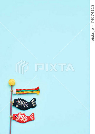 子供の日鯉のぼり 74074115