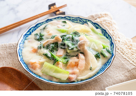 ターサイのクリーム煮 ターサイのクリーム煮 74078105