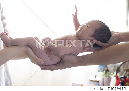 生後二週間の赤ちゃん 人物 男性 新生児 誕生 赤ちゃん ニューボーンフォト 生後二週間の赤ちゃん 人物 男性 新生児 誕生 赤ちゃん ニューボーンフォト 74079456