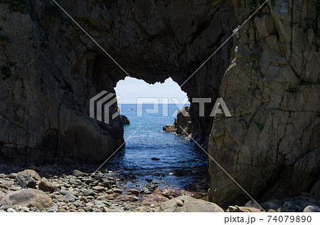 高知土佐清水市の足摺岬にある白山同門 高知土佐清水市の足摺岬にある白山同門 74079890