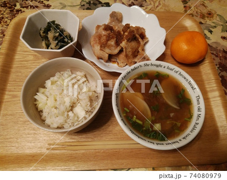 豚の生姜焼き 豚の生姜焼き 74080979