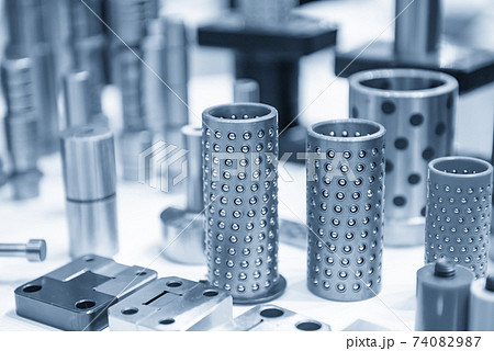 The ball slide bushing sample part for press die. 74082987