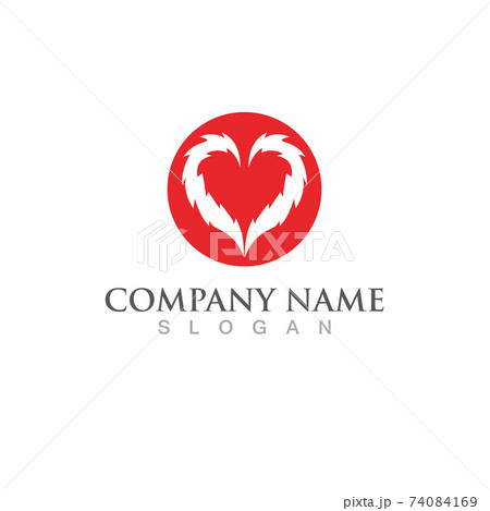 Beauty Love Vector illustration design 74084169