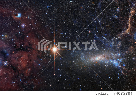 Endless universe. Elements of this image furnished by NASA 74085884