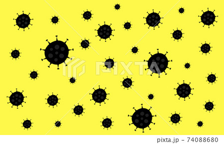 Background for concept coronavirus COVID-19. Vector illustration. Background for concept coronavirus COVID-19. Vector illustration. 74088680