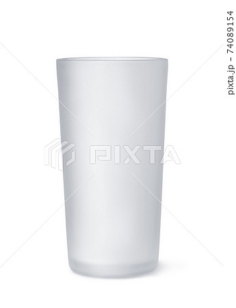 Front view of matte highball glass Front view of matte highball glass 74089154
