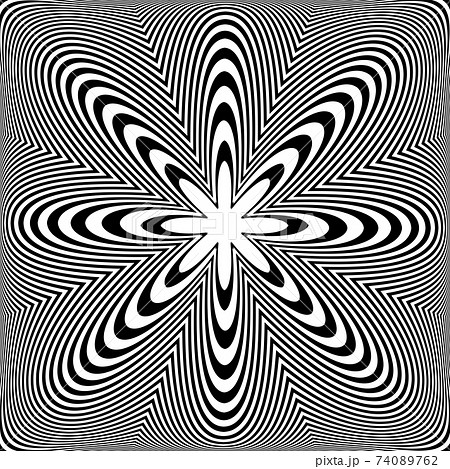 3d Illusion In Abstract Op Art Lines Pattern のイラスト素材 3d Illusion In Abstract Op Art Lines Pattern のイラスト素材