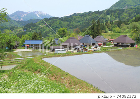 信州小谷　山里の5月 74092372