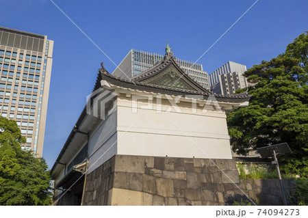 大手門 江戸城 門 皇居東御苑 旧江戸城 二の丸 三の丸 大手門 江戸城 門 皇居東御苑 旧江戸城 二の丸 三の丸 74094273