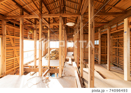 戸建て住宅 スケルトンリフォーム 2階部分 戸建て住宅 スケルトンリフォーム 2階部分 74096493