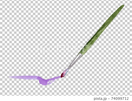 Illustration painted with a paintbrush 74099712