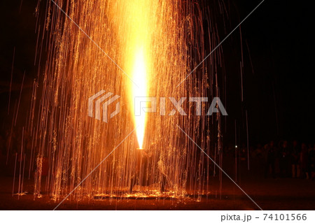 八川神社 手筒花火6 八川神社 手筒花火6 74101566