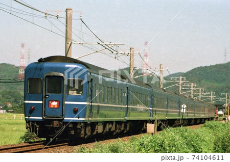 JR西日本　DD51 + 14系　寝台特急　出雲 74104611