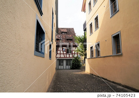 シュタインアムライン旧市街の町並み 74105423