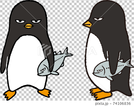 直立するペンギン 直立するペンギン 74106836