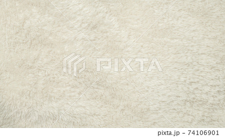 茶色いファーの背景テクスチャーの写真素材
