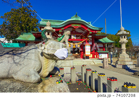 名古屋三天神のひとつ、上野天満宮〈愛知県名古屋市〉 74107208