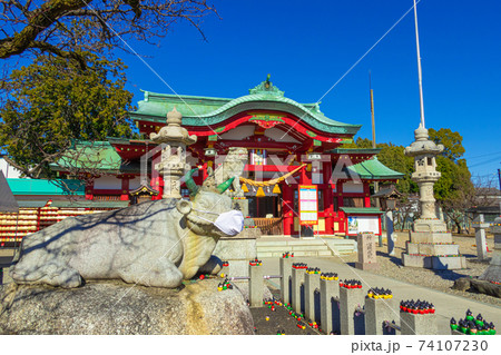 名古屋三天神のひとつ、上野天満宮〈愛知県名古屋市〉 名古屋三天神のひとつ、上野天満宮〈愛知県名古屋市〉 74107230