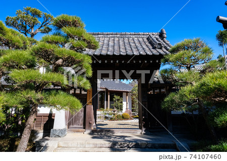 神奈川県鎌倉市 長谷寺 書院 入口 74107460