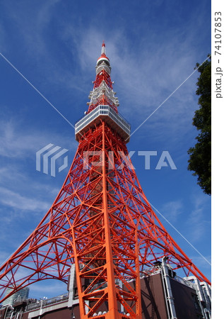 東京タワー外観3の写真素材