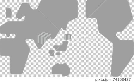 世界地図アイコンイラスト 74108427