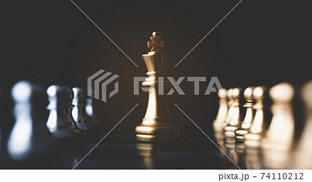 Chess board game concept of business ideas and... - Stock Photo [74110212]  - PIXTA