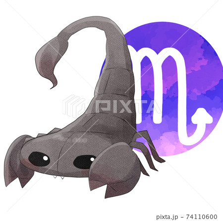 さそり座のイラスト素材