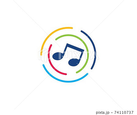 music logo music logo 74110737
