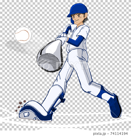 Baseball full swing home run contact 32 Baseball full swing home run contact 32 74114194