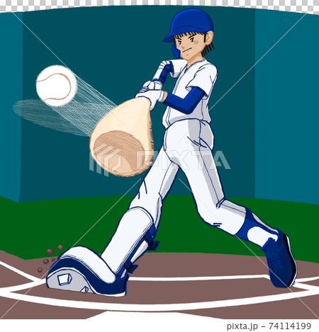 Baseball full swing home run contact 26 Baseball full swing home run contact 26 74114199