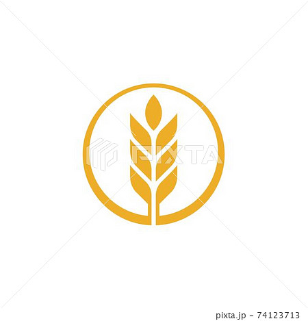 Agriculture wheat vector Agriculture wheat vector 74123713