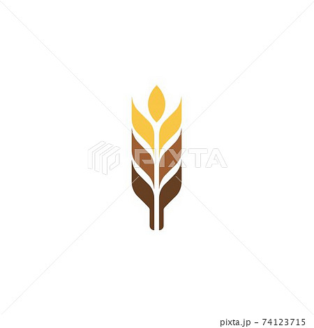 Agriculture wheat vector Agriculture wheat vector 74123715