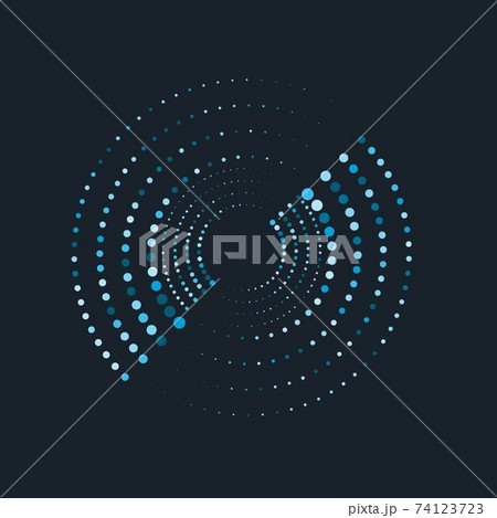 halftone circle dots vector halftone circle dots vector 74123723