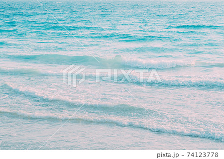 Riplpe Sea Ocean Water Surface With Small Waves. Background Riplpe Sea Ocean Water Surface With Small Waves. Background 74123778