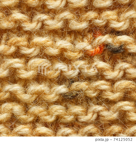 Brown knitted fabric seamless pattern for borderless fill. Brown knitted fabric seamless pattern for borderless fill. 74125052