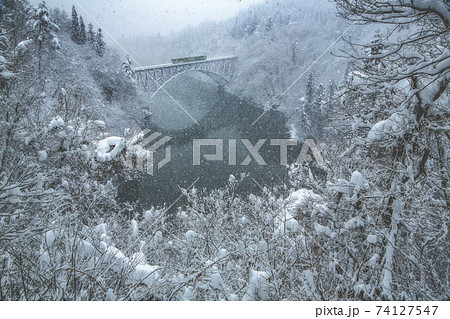 只見線 第一橋梁 只見線 第一橋梁 74127547