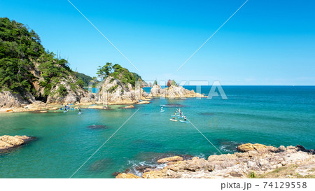 浦富海岸でマリンスポーツ 浦富海岸でマリンスポーツ 74129558