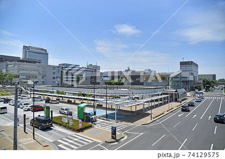茨城県筑波市　つくばエクスプレスつくば駅前 74129575