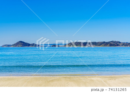 くじら浜海水浴場　【長崎市蚊焼町 】 74131265