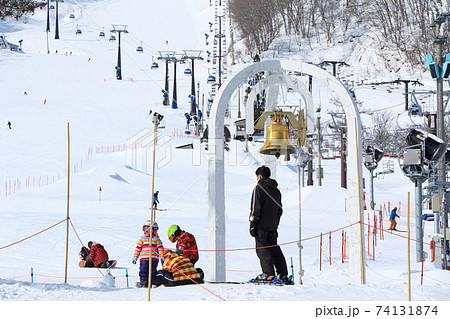 白馬五竜スキー場　とおみゲレンデ 74131874