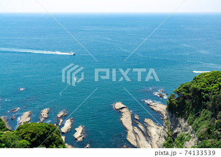 江の島 海食崖 葉山層群 江の島 海食崖 葉山層群 74133539