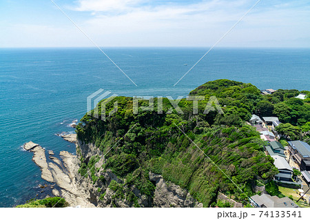 江の島 海食崖 葉山層群 江の島 海食崖 葉山層群 74133541